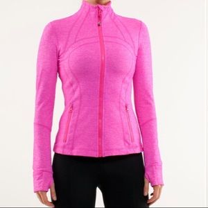 lululemon Define Jacket - Heathered Pink